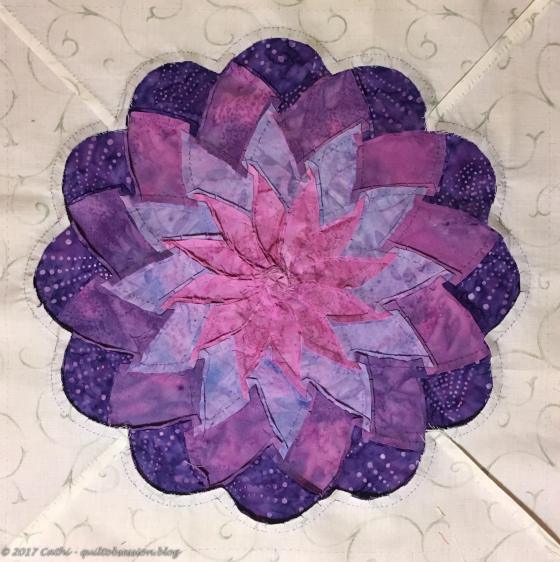 Back of Sweet Pea blockwtmk