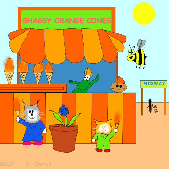 shaggy orange coneswtmk