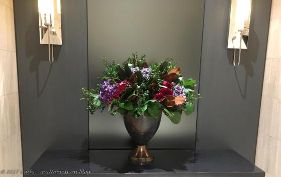Elevator Lobby Flowers November 20, 2017wtmk