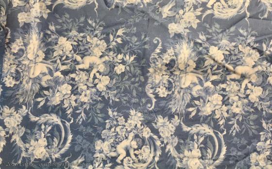 Blue and Cream Fabric IMG_1677wtmk